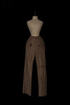 Mutedance 24 Autumn and Winter Loose Silk Cashmere Flower Dye Trousers MD-MD24FW52-CELADON MD24FW50